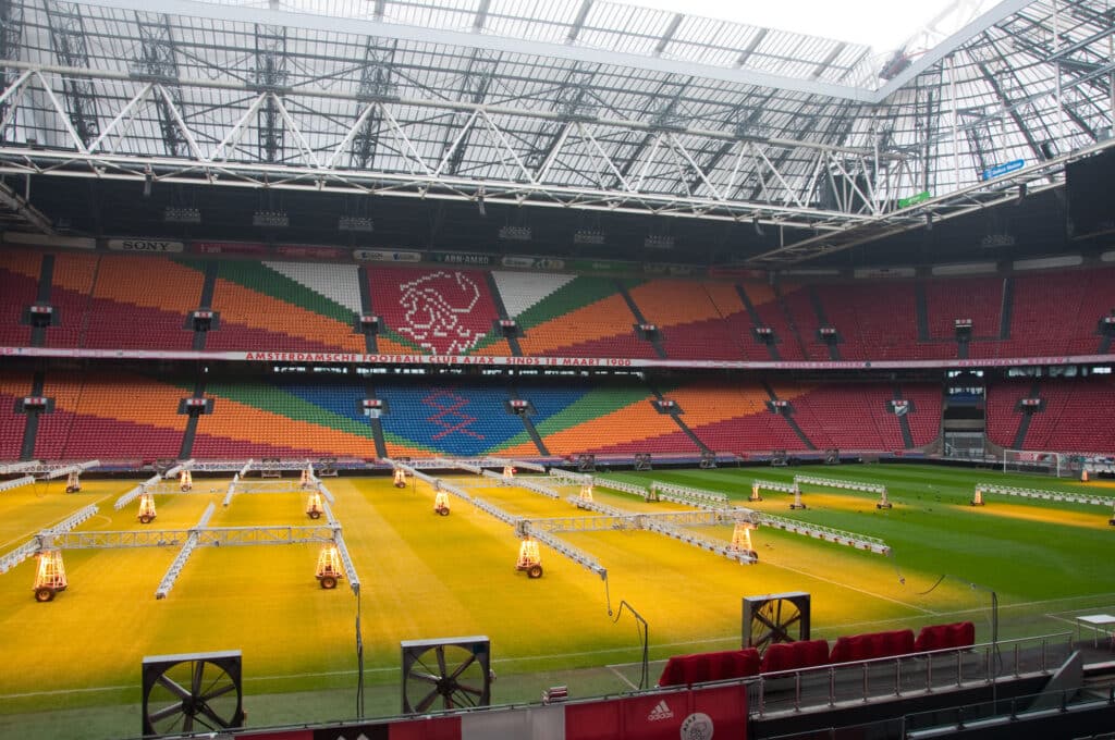 Visite du stade de l’Ajax à Amsterdam